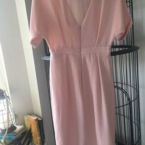 ASOS petite blush wiggle dress